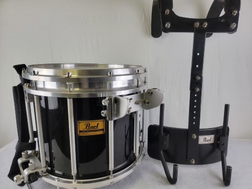 Pearl Marching Band Snare Drum and adjustable carrier